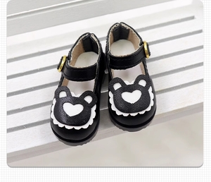 [1/6Doll�E�l�I�u���C�X�p]�N�}�̃X�g���b�v�V���[�Y�i�u���b�N�j���l�R�|�X��